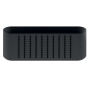 NOBILI SEVEN SOFFIONE DE DOUCHE À JOINT NOIR MAT