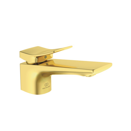 IDEAL STANDARD CONCA ROBINET DE LAVABO MONOCOMMANDE OR BROSSÉ