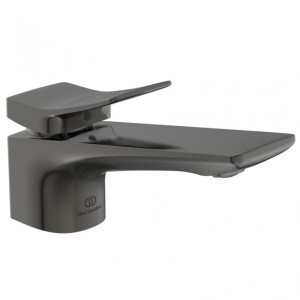 IDEAL STANDARD CONCA ROBINET LAVABO MONOCOMMANDE S/ÉVACUATION GRIS MAGNÉTIQUE