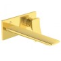 IDEAL STANDARD CONCA ROBINET LAVABO MONOCOMMANDE MURAL 220 MM DORÉ BROSSÉ