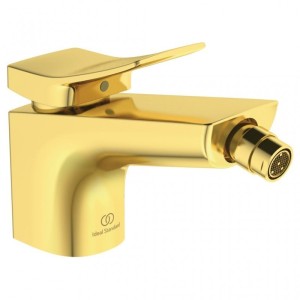 IDEAL STANDARD CONCA MITIGEUR BIDET MONOCOMMANDE OR BROSSÉ