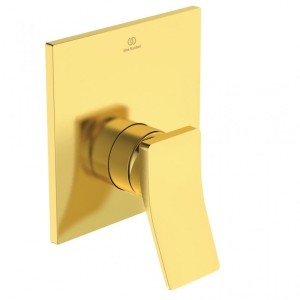 IDEAL STANDARD CONCA MITIGEUR MONOCOMMANDE ENCASTRÉ POUR DOUCHE EN OR BRUSHED