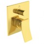IDEAL STANDARD CONCA MITIGEUR MONOCOMMANDE ENCASTRÉ POUR BAIGNOIRE/DOUCHE OR BROSSÉ