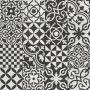 RAGNO CERAMICHE CONTRASTES ANTHRACITE DÉCOR MIX 20X20