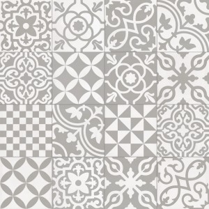 RAGNO CERAMICHE CONTRASTES GRIS DÉCOR MIX 20X20