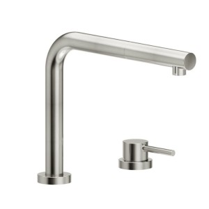 NOBILI MITIGEUR D'ÉVIER ACQUERELLI AVEC ROBINET À RABATTRE ET PULLOUT EN INOX