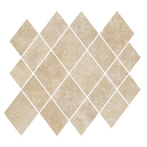 RAGNO CERAMICHE REALSTONE ARGENT MIEL MOSAÏQUE LOSANGES