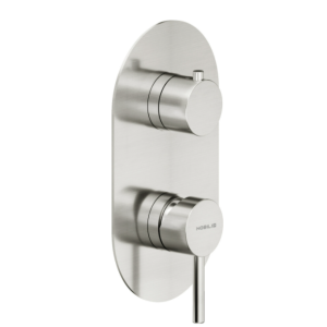 NOBILI MITIGEUR DE DOUCHE ENCASTRÉ À 3 VOIES EN INOX