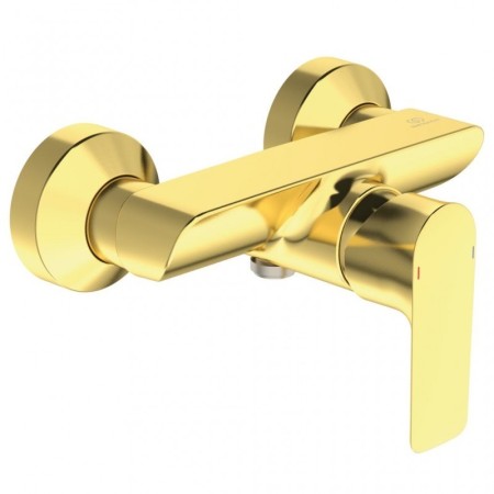 IDEAL STANDARD CONNECT AIR MITIGEUR MONOCOMMANDE EXTERNE POUR DOUCHE OR BROSSÉ
