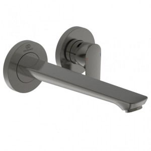 IDEAL STANDARD CONNECT AIR ROBINET DE LAVABO MURAL AVEC BEC DE DÉLIVRANCE DE 225MM GRIS MAGNÉTIQUE