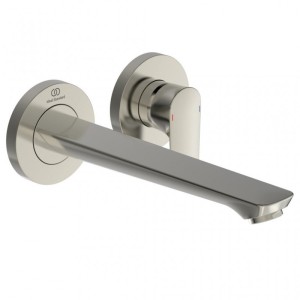 IDEAL STANDARD CONNECT AIR ROBINET DE LAVABO MURAL BEC D'ÉCOULEMENT DE 225MM SILVER STORM