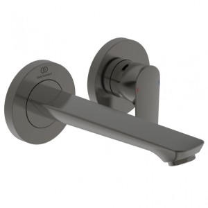 IDEAL STANDARD CONNECT AIR MITIGEUR DE LAVABO MURAL BEC DE DÉLIVRANCE 185MM GRIS MAGNÉTIQUE