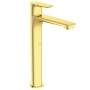 IDEAL STANDARD CONNECT AIR MITIGEUR LAVABO À POSER AVEC BLUESTART S/VIDANGE EN OR BROSSÉ