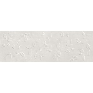 RAGNO CERAMICHE MIXTE BLANC STRUCTURE BRANCHE 3D 40X120 RET