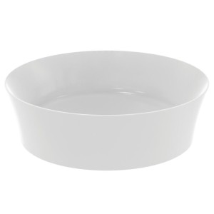 IDEAL STANDARD LAVABO ULTRASLIM IPALYSS ROND 400X400 MM À POSER BLANC SOIE