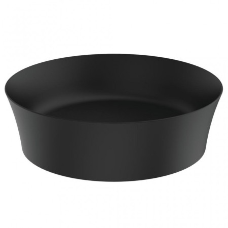 IDEAL STANDARD LAVABO ULTRASLIM ROND 400X400 MM À POSER NOIR MAT