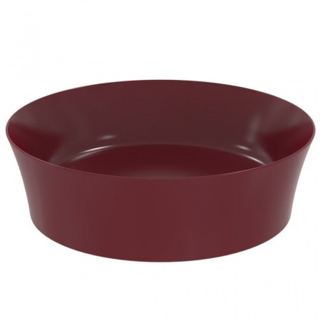 IDEAL STANDARD IPALYSS LAVABO ULTRASLIM ROND 400X400 MM À POSER MÉLOGRANATE