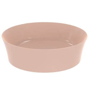 IDEAL STANDARD LAVABO ULTRASLIM IPALYSS ROND 400X400 MM À POSER ROSE PÂLE