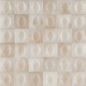 RAGNO CERAMICHE GLEEZE BEIGE STRUCTURE OEUF 3D BRILLANT 10X10