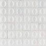 RAGNO CERAMICHE GLEEZE BLANC STRUCTURE OEUF 3D BRILLANT 10X10
