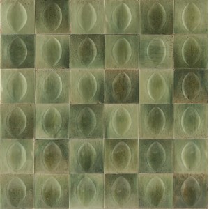 RAGNO CERAMICHE GLEEZE GIADA STRUCTURE OEUF 3D BRILLANT 10X10