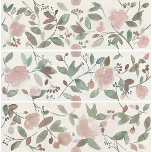 RAGNO CERAMICHE NOW DÉCOR EAUFLEUR BLANC 25X76