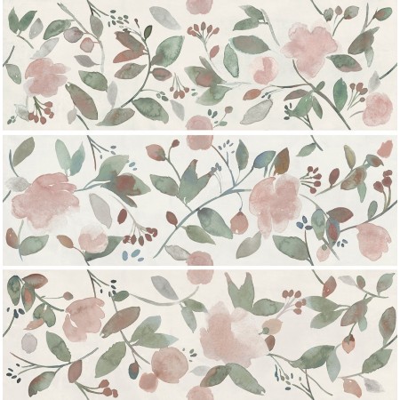 RAGNO CERAMICHE NOW DÉCOR EAUFLEUR BLANC 25X76
