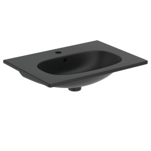 IDEAL STANDARD LAVABO TOP 600 MM NOIR SÉTA