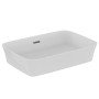 IDEAL STANDARD LAVABO ULTRASLIM RECTANGULAIRE 550X380 MM À ENCASTRER AVEC TROU DE DÉBORDEMENT BLANC MAT