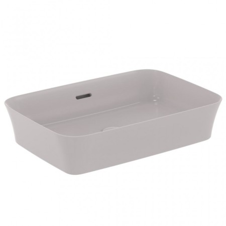 IDEAL STANDARD LAVABO ULTRASTTILE RECTANGULAIRE 550X380 MM À POSER AVEC TROU DE DÉBORDEMENT CIMENT