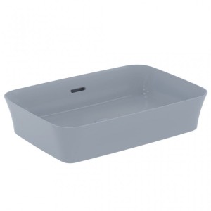 IDEAL STANDARD IPALYSS LAVABO ULTRASTTILE RECTANGULAIRE 550X380 MM À POSER AVEC TROU DE DÉBORDEMENT POUZZOLANE