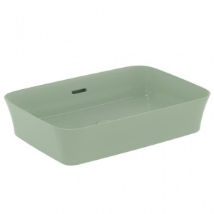 IDEAL STANDARD IPALYSS LAVABO ULTRASTTILE RECTANGULAIRE 550X380 MM À POSER AVEC TROU DE DÉBORDEMENT SAUGE