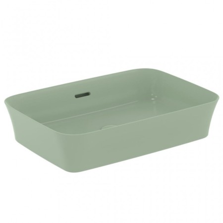 IDEAL STANDARD IPALYSS LAVABO ULTRASTTILE RECTANGULAIRE 550X380 MM À POSER AVEC TROU DE DÉBORDEMENT SAUGE