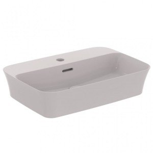 IDEAL STANDARD LAVABO ULTRASLIM RECTANGULAIRE 550X380 MM À POSER AVEC TROU DE DÉBORDEMENT EN BÉTON