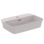 IDEAL STANDARD LAVABO ULTRASLIM RECTANGULAIRE 550X380 MM À POSER AVEC TROU DE DÉBORDEMENT EN BÉTON
