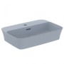IDEAL STANDARD LAVABO ULTRASLIM RECTANGULAIRE 550X380 MM À ENCASTRER AVEC TROU DE DÉBORDEMENT EN POUDRE