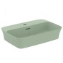 IDEAL STANDARD LAVABO ULTRASLIM RECTANGULAIRE 550X380 MM À ENCASTRER AVEC TROU DE DÉBORDEMENT SAUGE