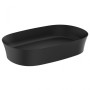 IDEAL STANDARD IPALYSS LAVABO ULTRAFIN OVALE 600X380 MM À POSER NOIR MAT
