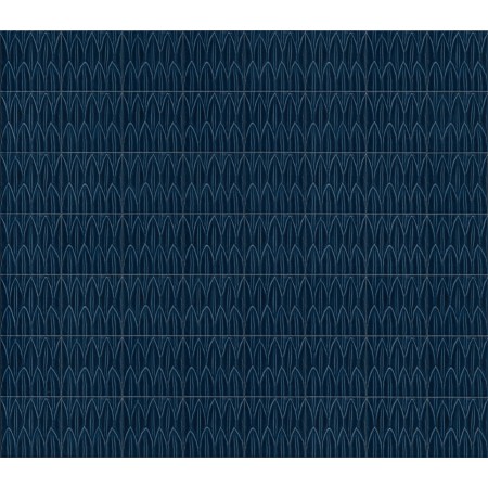 RAGNO CERAMICHE SOL BLEU BRILLANT STRUCTURE FEUILLE 3D 15X15
