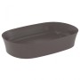 IDEAL STANDARD LAVABO ULTRASLIM OVALE 600X380 MM À POSER ARDOISE