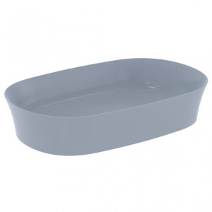 IDEAL STANDARD LAVABO ULTRASLIM OVALE 600X380 MM À POSER POUDRE