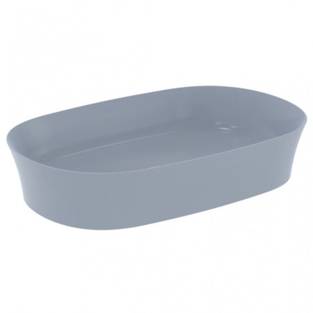 IDEAL STANDARD LAVABO ULTRASLIM OVALE 600X380 MM À POSER POUDRE