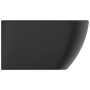 IDEAL STANDARD BIDET SUSPENDU TESI AVEC FIXATIONS CACHEES NOIR MAT