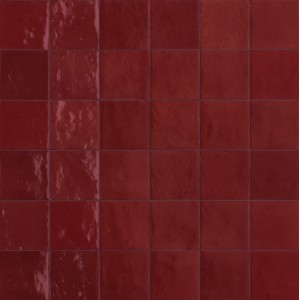 RAGNO CERAMICHE MÉLANGE BORDEAUX BRILLANT 10X10