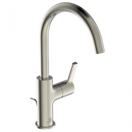 IDEAL STANDARD JOY ROBINET DE LAVABO MONOCOMMANDE À BEC HAUT SILVER STORM