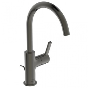 IDEAL STANDARD JOY LAVABO MITIGEUR MONOCOMMANDE À BEC HAUT MAGNETIC GREY