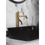 IDEAL STANDARD JOY LAVABO ROBINET MONOCOMMANDE À POSER SANS DÉCHARGE OR BROSSÉ