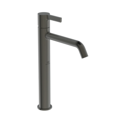 IDEAL STANDARD JOY LAVABO MITIGEUR MONOCOMMANDE À POSER SUR PLAN S/ÉVACUATION GRIS MAGNÉTIQUE