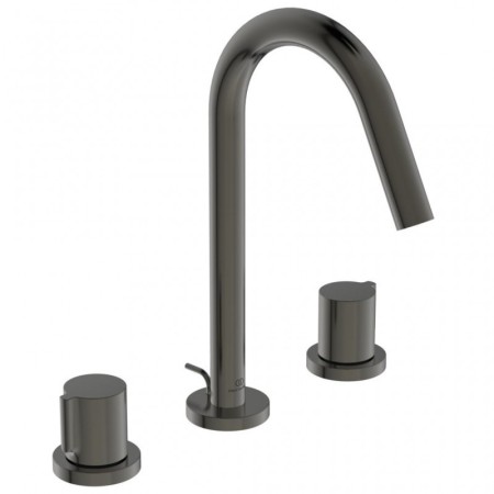 IDEAL STANDARD JOY LAVABO MITIGEUR MONOCOMMANDE À 3 ORFICES GRIS MAGNÉTIQUE