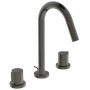 IDEAL STANDARD JOY LAVABO MITIGEUR MONOCOMMANDE À 3 ORFICES GRIS MAGNÉTIQUE